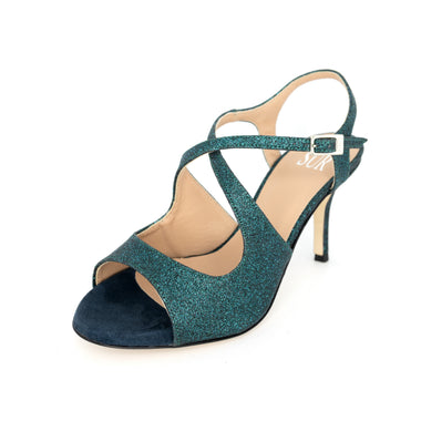 Dita Glitter Pavone 7cm (Wide)