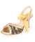 Turandot/Paloma Laminato Bronzo Pizzo 7cm (Wide)