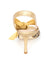 Turandot/Paloma Laminato Bronzo Pizzo 7cm (Wide)