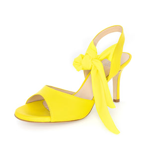 Paloma Nappa Lime Giallo 7cm (Regular)