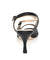 Dita 2 Fibbie Nappa Nero 6cm (Regular to Wide)