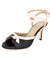 Musidora Nappa Nera Vernice Nude 7cm (Wide)