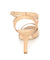 Grace Nappa Beige Glitter 7cm (Regular)