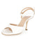 Yoanna Nappa Bianco 8cm heel (Regular to Wide)