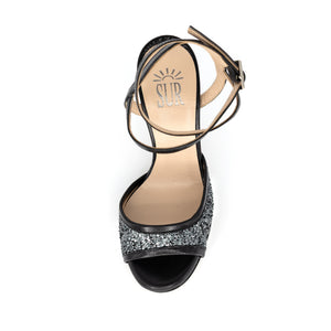 Femme Glitter Nero 9cm (Regular to Narrow)