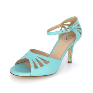 Felicia Nappa Tiffany Blue 7cm (Regular)