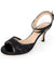 Femme Nappa Nero Pizzo 6cm (Regular)