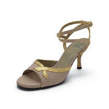 Musidora Nappa Nude Oro Vecchio 6cm (Regular to Wide)