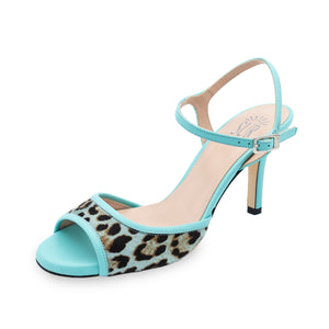 Femme/Isabella Verde Acqua Animale 7cm (Regular)