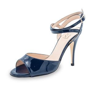 Grace Vernice Blu Notte 9cm (Regular)